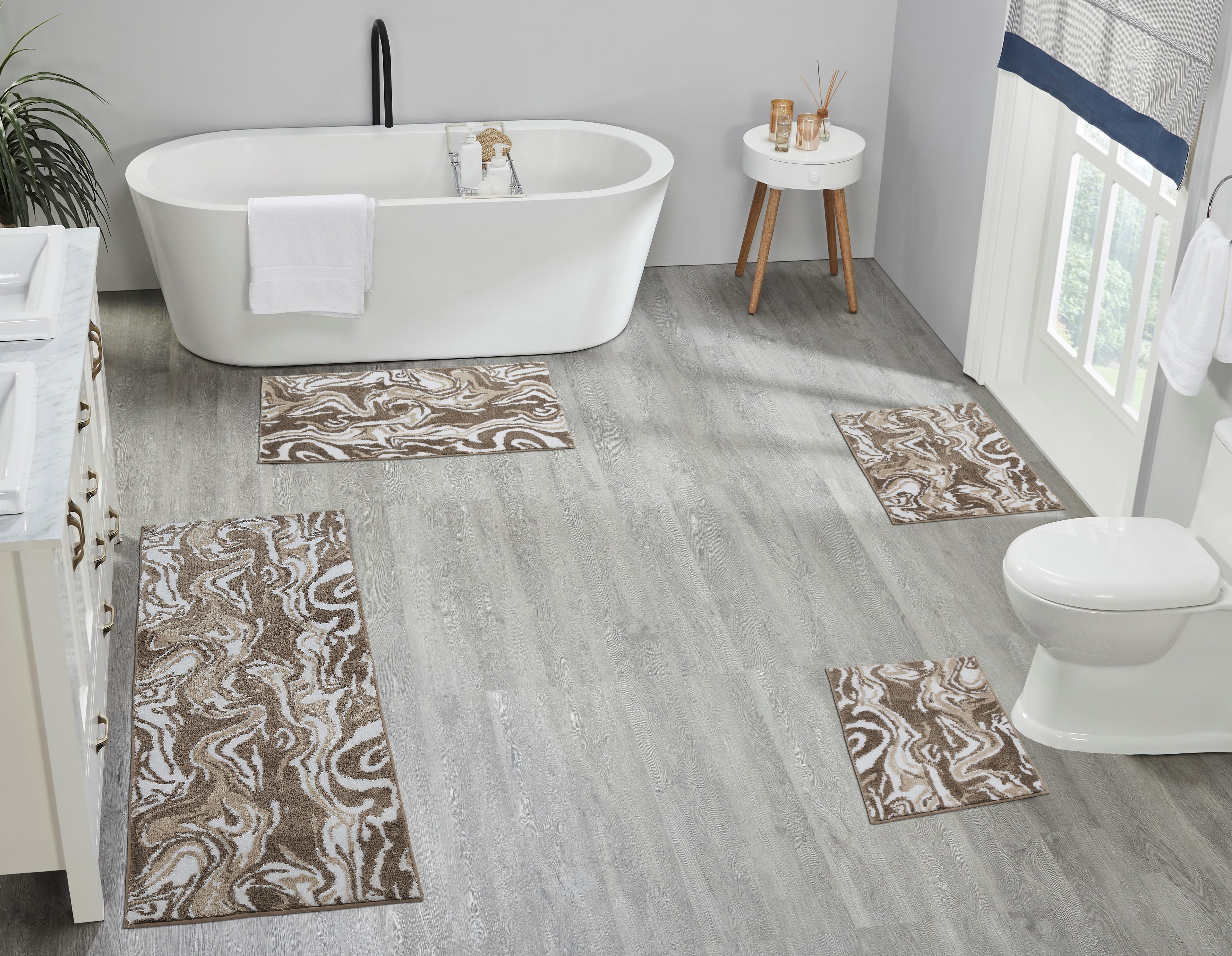 Marbella Bath Rug Beige